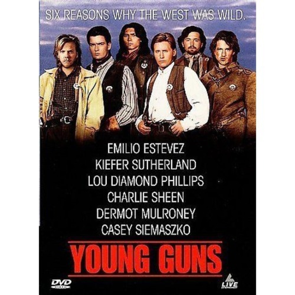 Young Guns Movie New DVD
